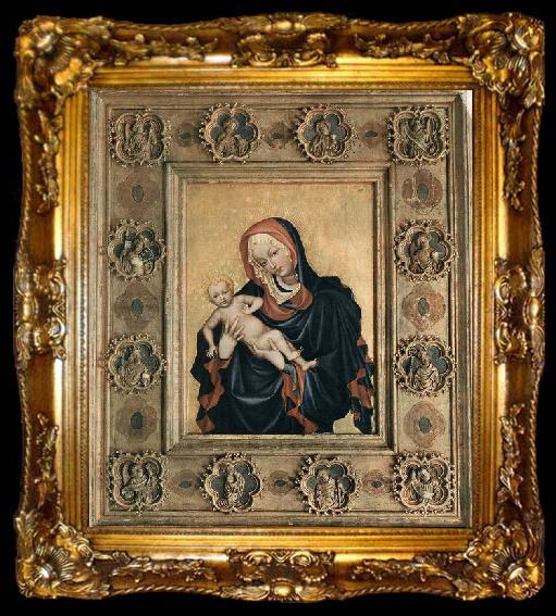 framed  unknow artist The Madonna of St Vitus Cathedral in Prague, ta009-2